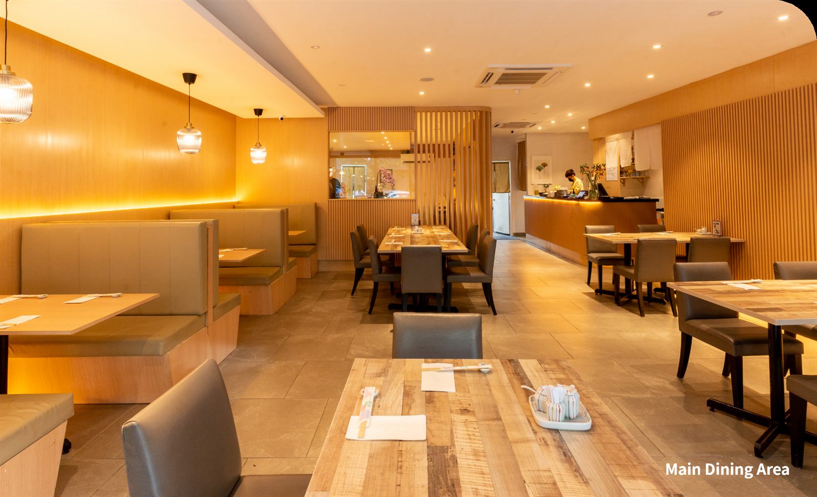 Main dining area